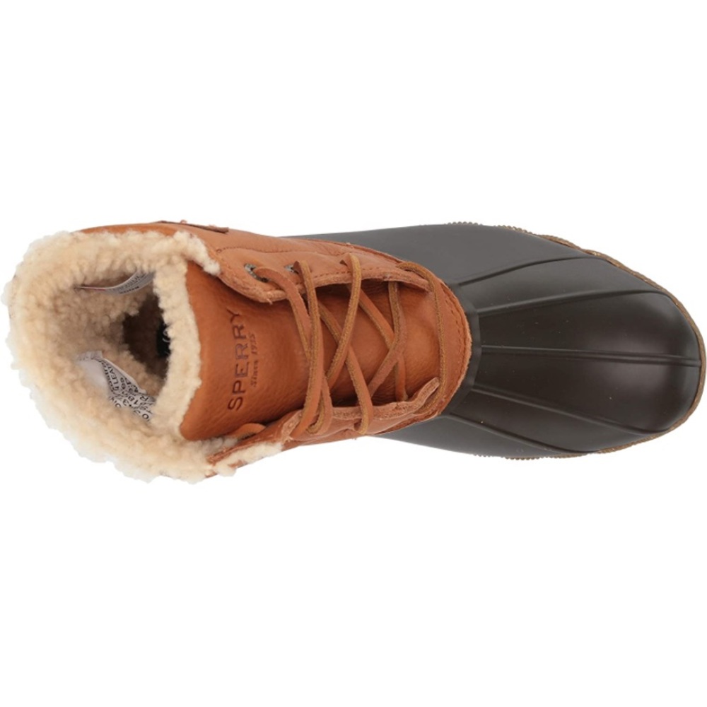 Sperry Tan and Black Winter Boots - Picture 2 of 4